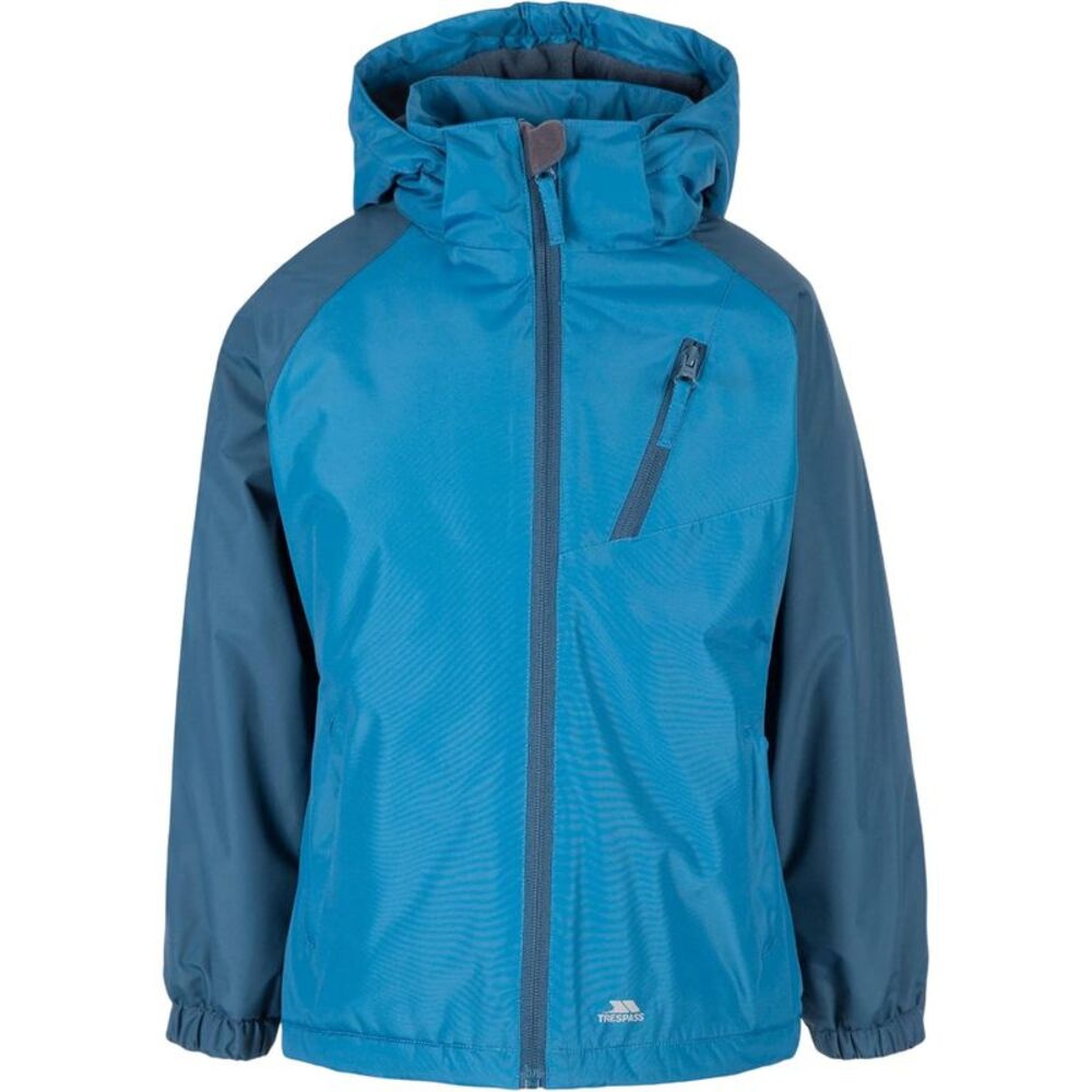 Trespass Childrens/Kids Tuneful Waterproof Jacket / Teal